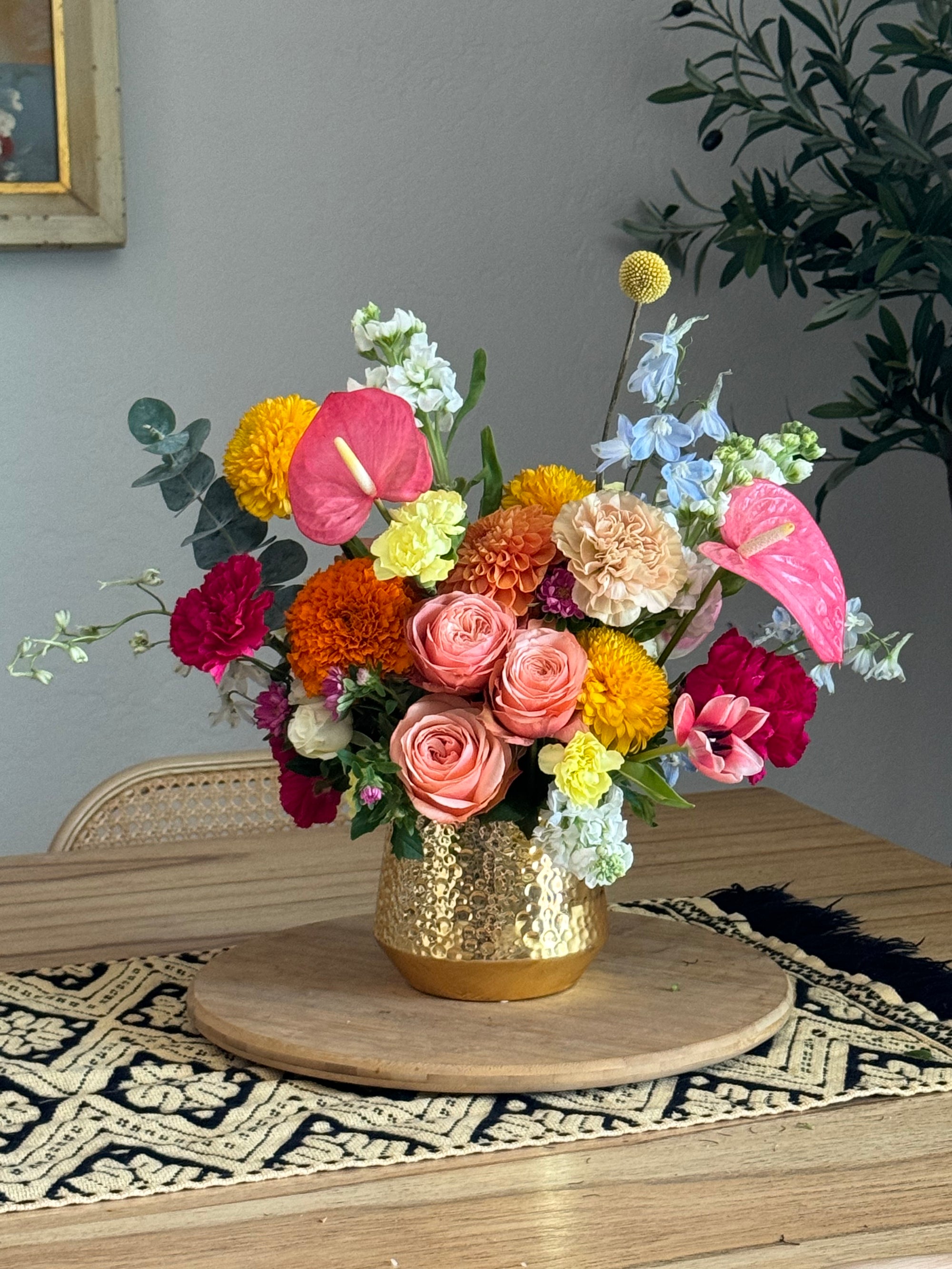 Flower Arrangements (With Vase)