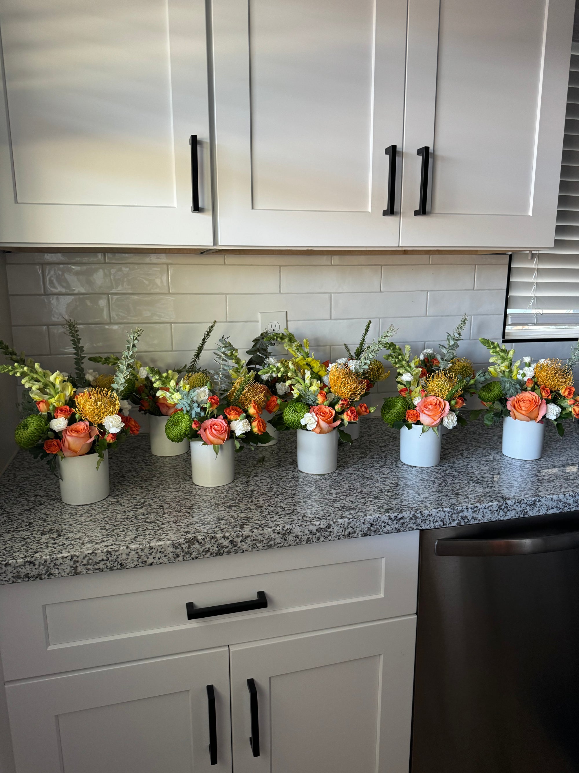 Flower Arrangements (With Vase)